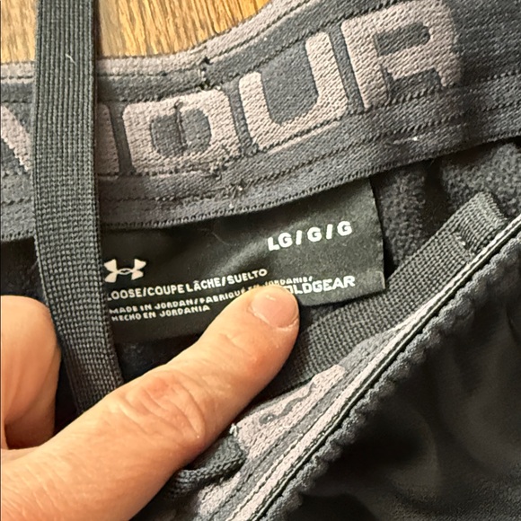 Under Armour Men's Black and Navy Jogger Sweatpants Trio - Picture 4 of 6